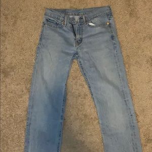 Light washed jeans